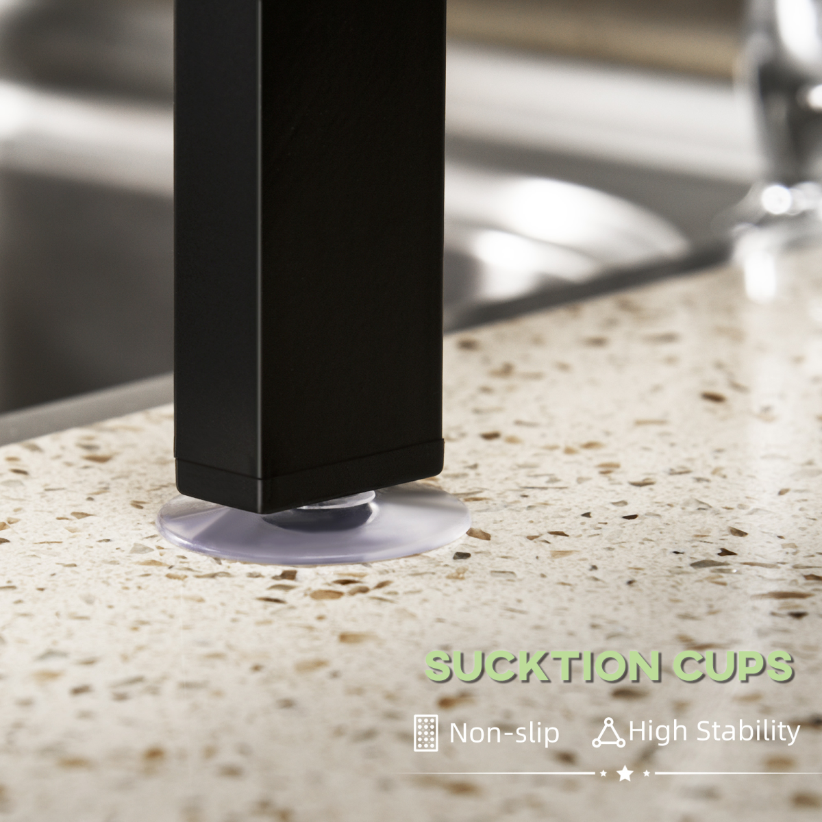 Adjustable 2-Tier Over-Sink Dish Drying Rack