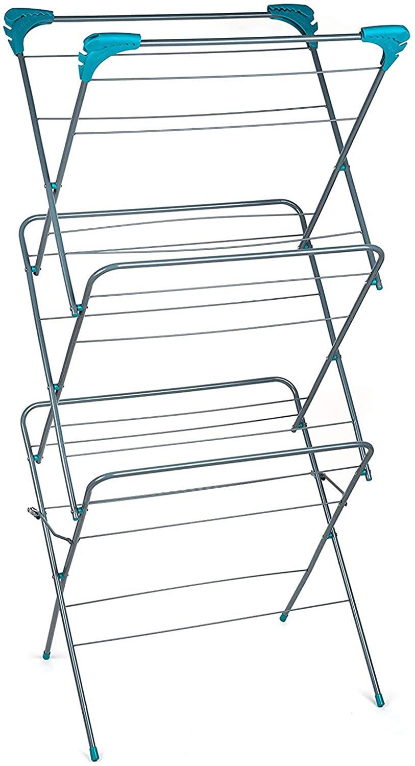 3-Tier Folding Clothes Drying Airer – 15kg Capacity