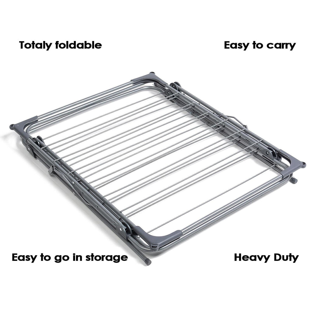3-Tier Folding Clothes Drying Airer – 15kg Capacity