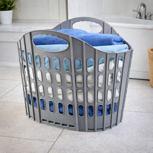Collapsible Folding Laundry Basket